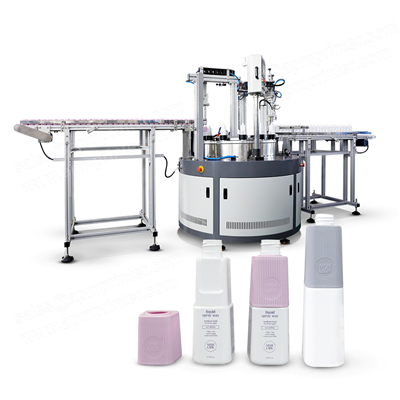 Samlemaskine til kosmetikflaske